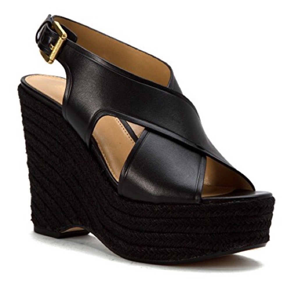 Michael KORS Black Wedge